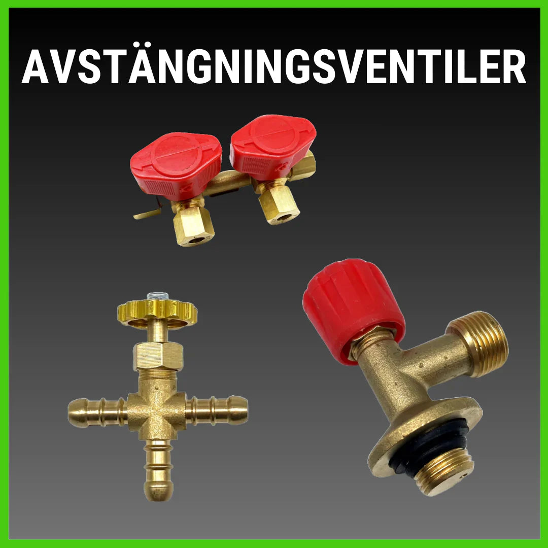 Avstängningsventiler