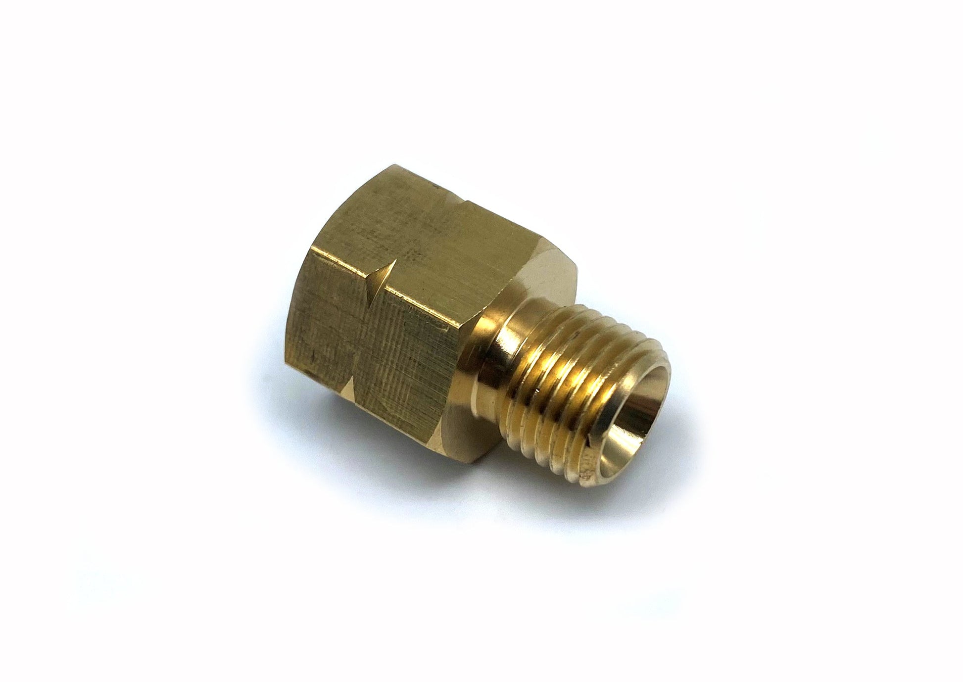 Gasolkoppling - Bussning - Adapter - 1/4"Vutv-3/8"Vinv - Nippel - Övergång