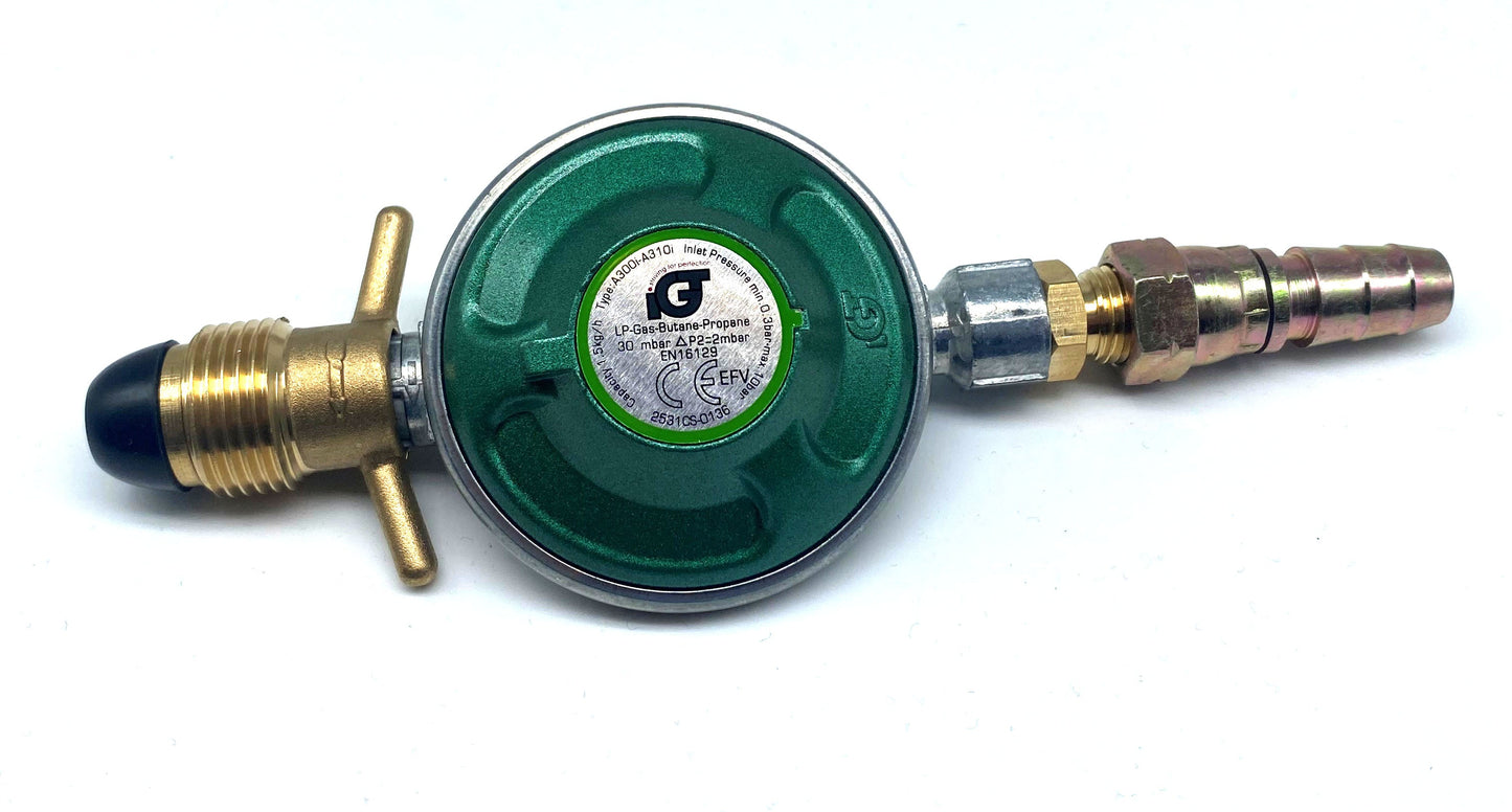 Regulator POL 30 mbar-Slangsockel 10 mm