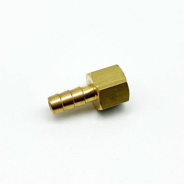 Slangsockel 8mm-invändig 1/4"-Gasolkoppling-Koppling Gasolslang-Slangnippel