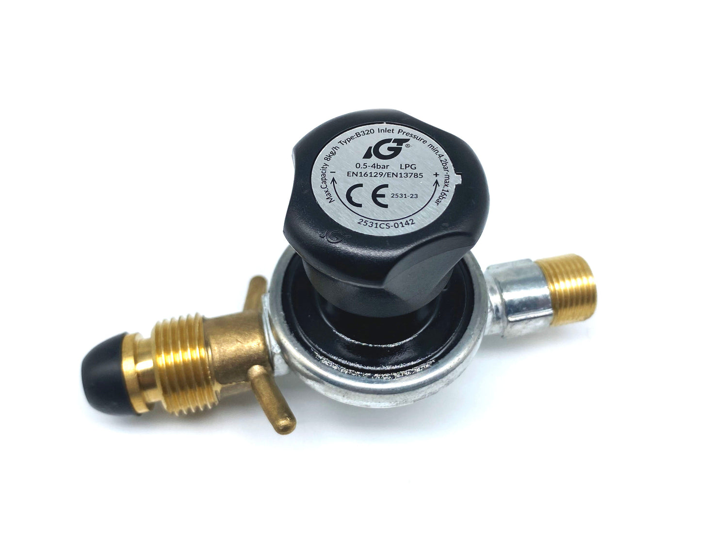 Regulator ställbar 0,5 - 4 bar POL - 3/8"V utv